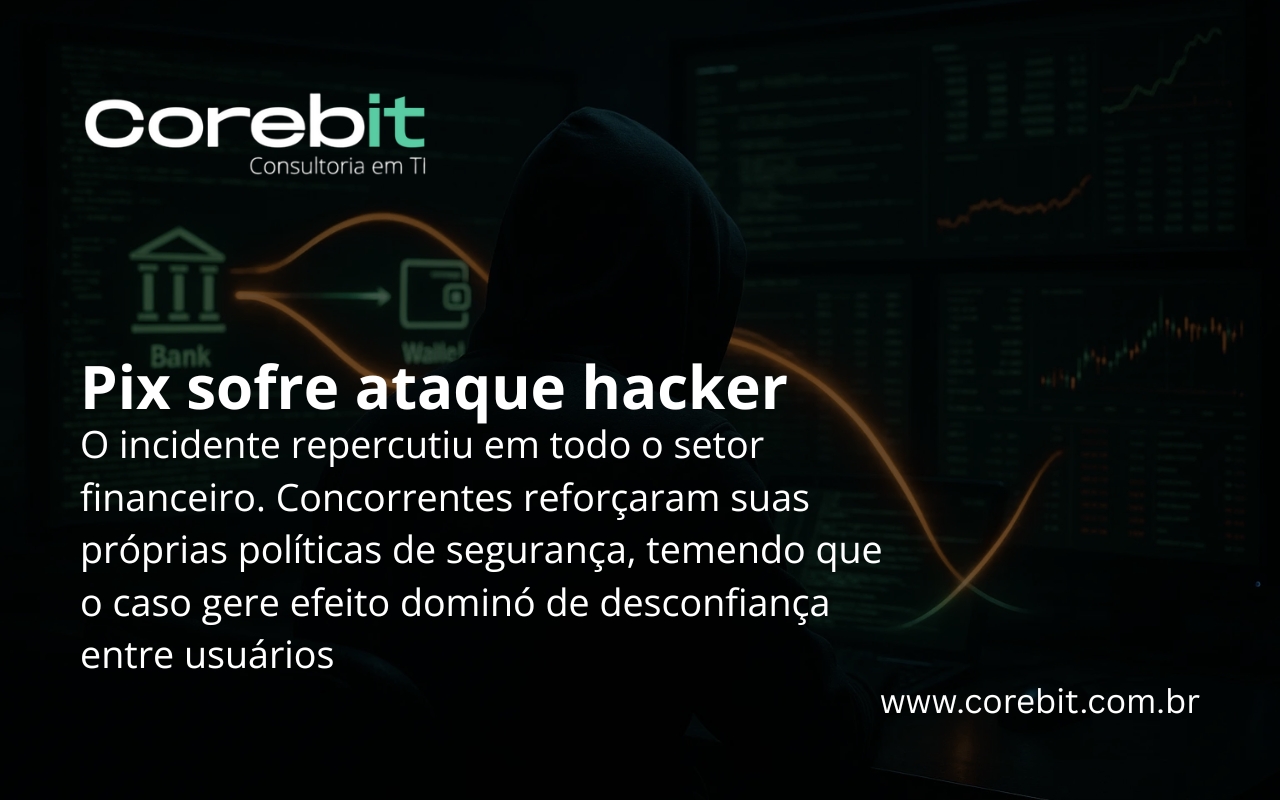 Pix sofre atauqe hacker