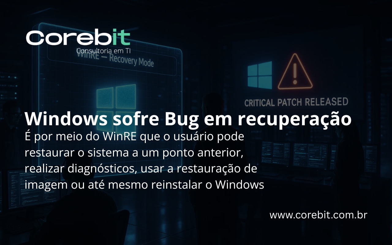 Windows sofre Bug em recuperação