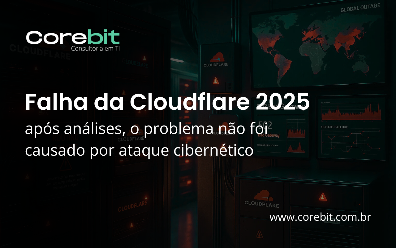Falha da Cloudflare 2025 problema não foi causado por ataque DDoS